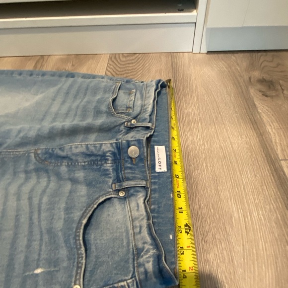LOFT - High Waist Straight Crop Jeans - NWOT - Picture 3 of 8